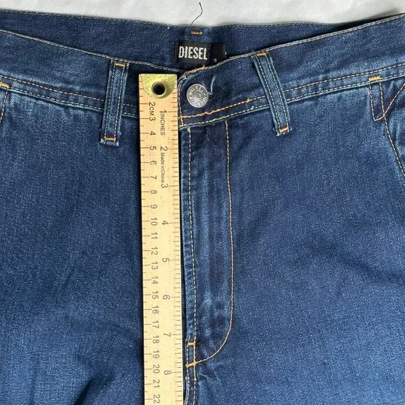 Diesel Jeans Vicious Wide Leg Size 26x31 Denim Blue NWT